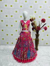 OC 229 Pure Heavy Crep With Embroidery Work Lahenga With Choli And Dupatta Wholesalers In Delhi